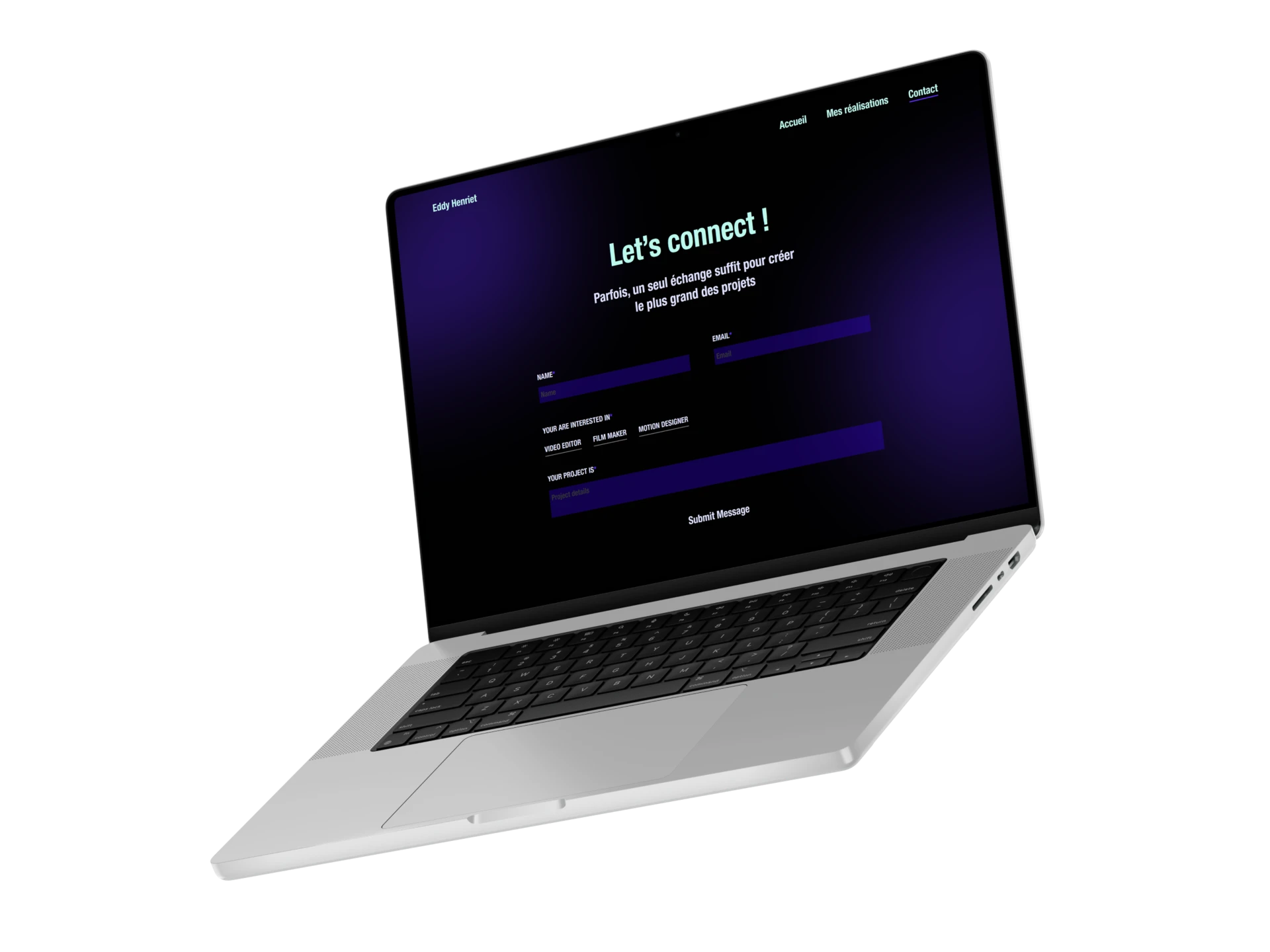 Aperçu du projet Portfolio Allfistudio