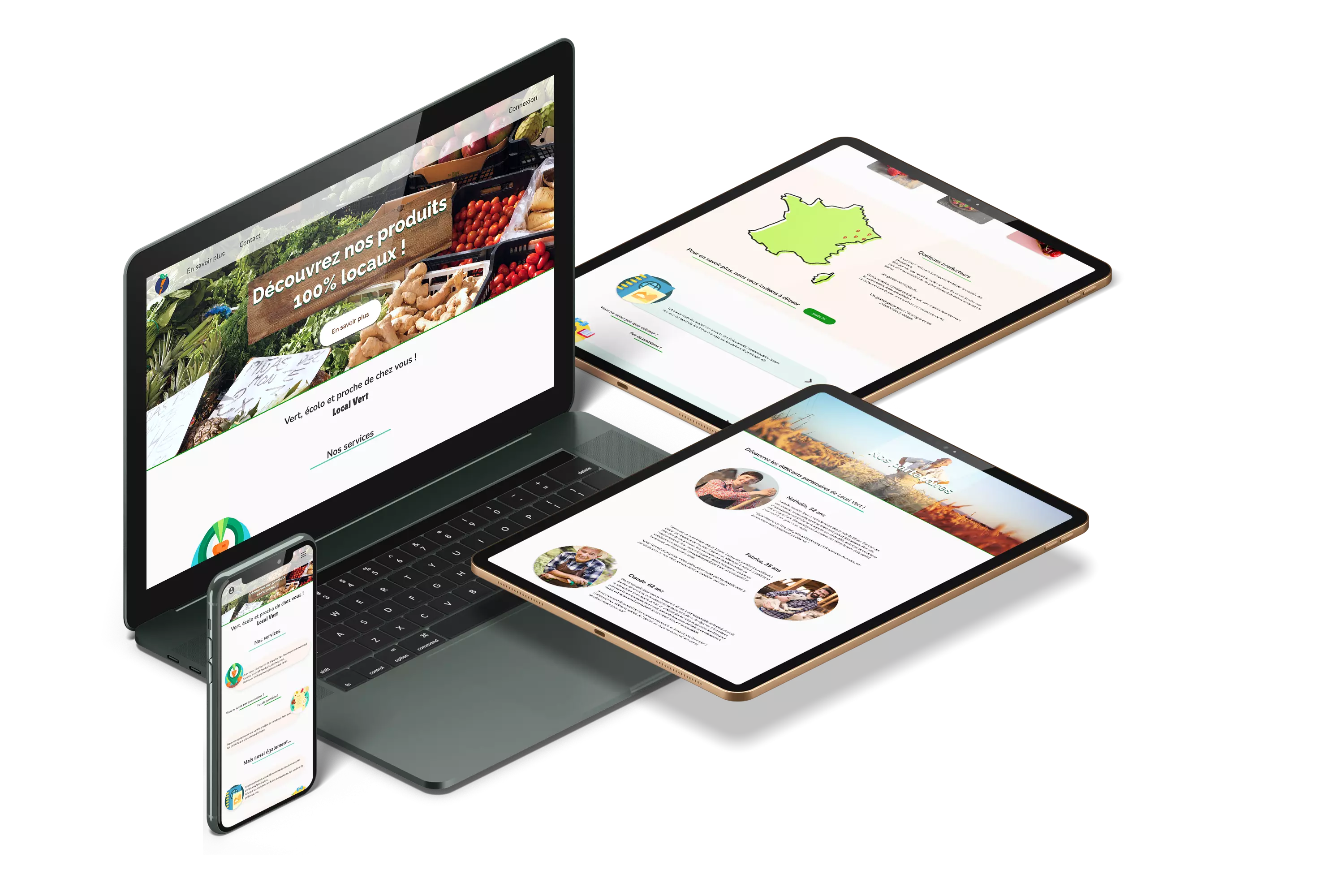 Aperçu du projet Goût Local