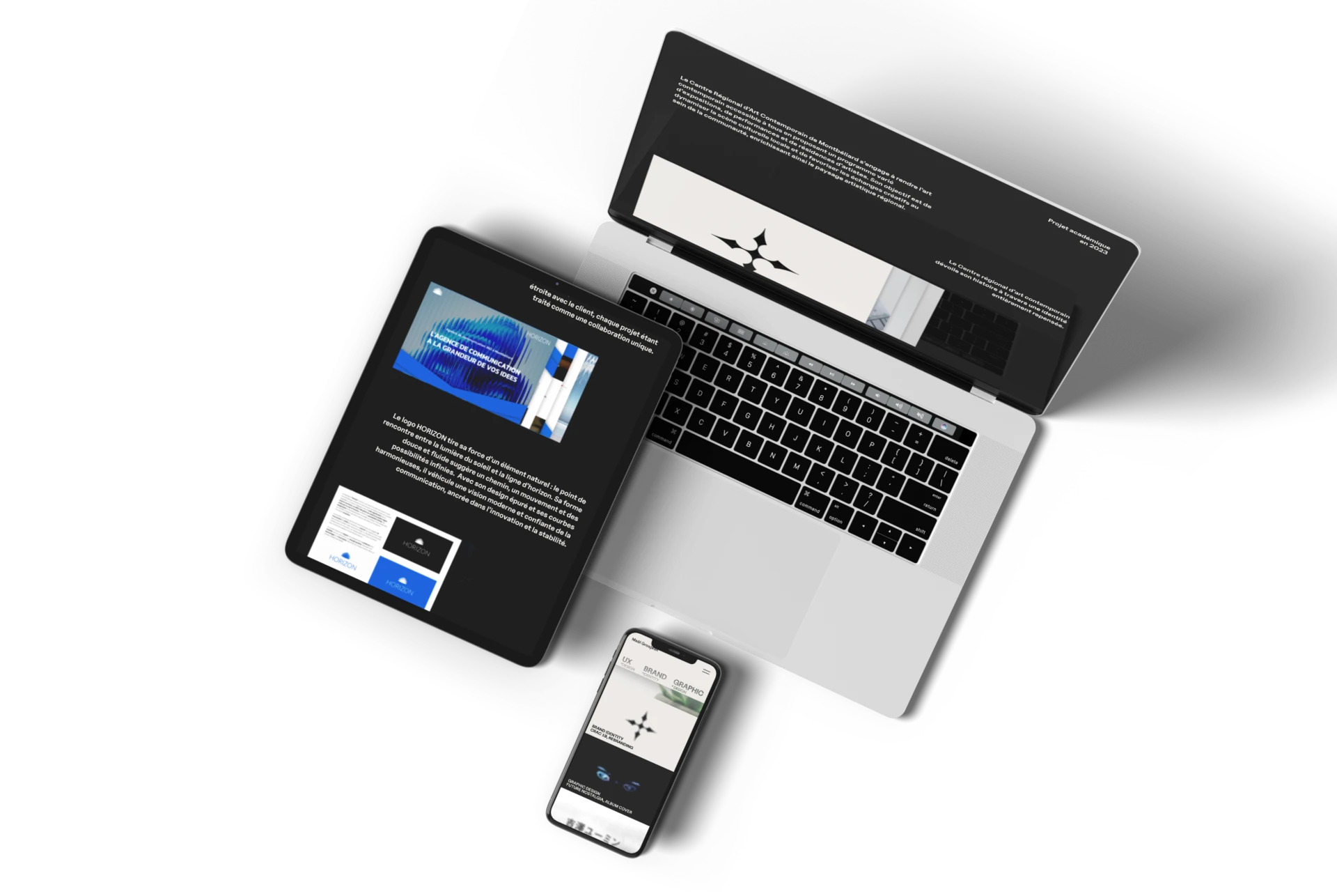 Aperçu du projet Portfolio Maël Grosjean